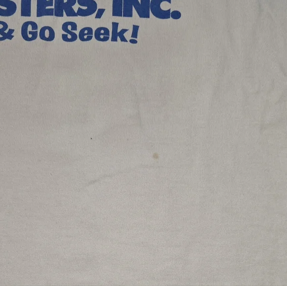 Tokyo Disney Resorts Monsters, Inc Tshirt Ride & Go Seek Size Large Souvenir - Picture 3 of 7